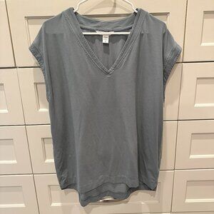 Athleta Avenue Tee, 657842, Green, Size Large
